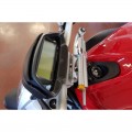 CNC Racing Steering Damper Mount kit for 2016+ MV Agusta Brutale 800 / RR - w/ OE Bar Clamps